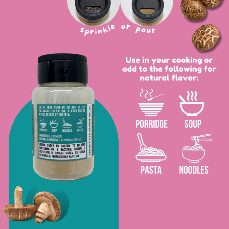 Little Baby Grains Ultra Fine Mushroom Powder