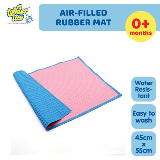 Tender Luv Waterproof Air-filled Double Layer Diaper Changing Pad (Rubber Diaper Mat) Medium