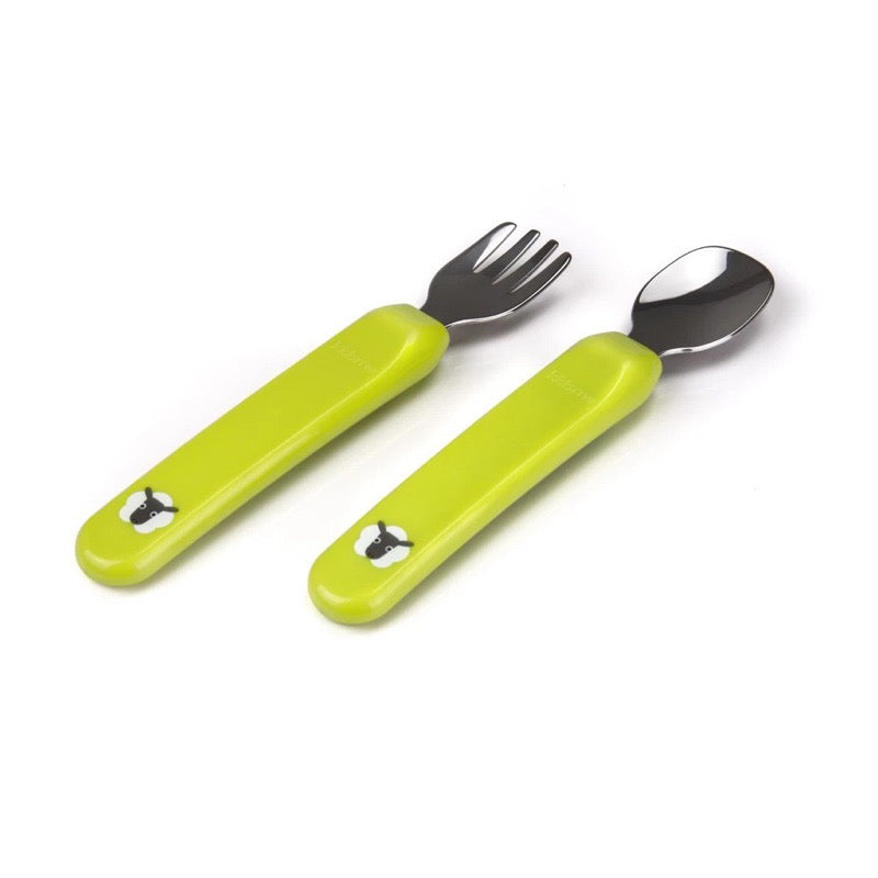 Kidsme Premier Spoon and Fork for Kids with Case