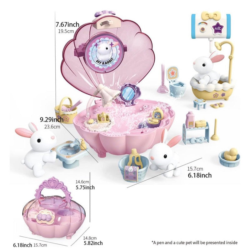 LITTLE FAT HUGS RABBIT SHELLHOUSE PLAYSET