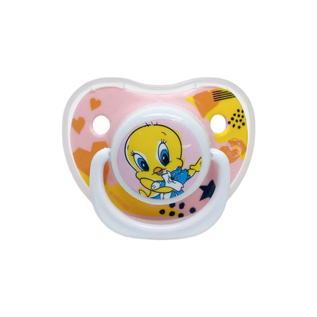 Tender Luv Looney Tunes Orthodontic Baby Pacifier with Cover