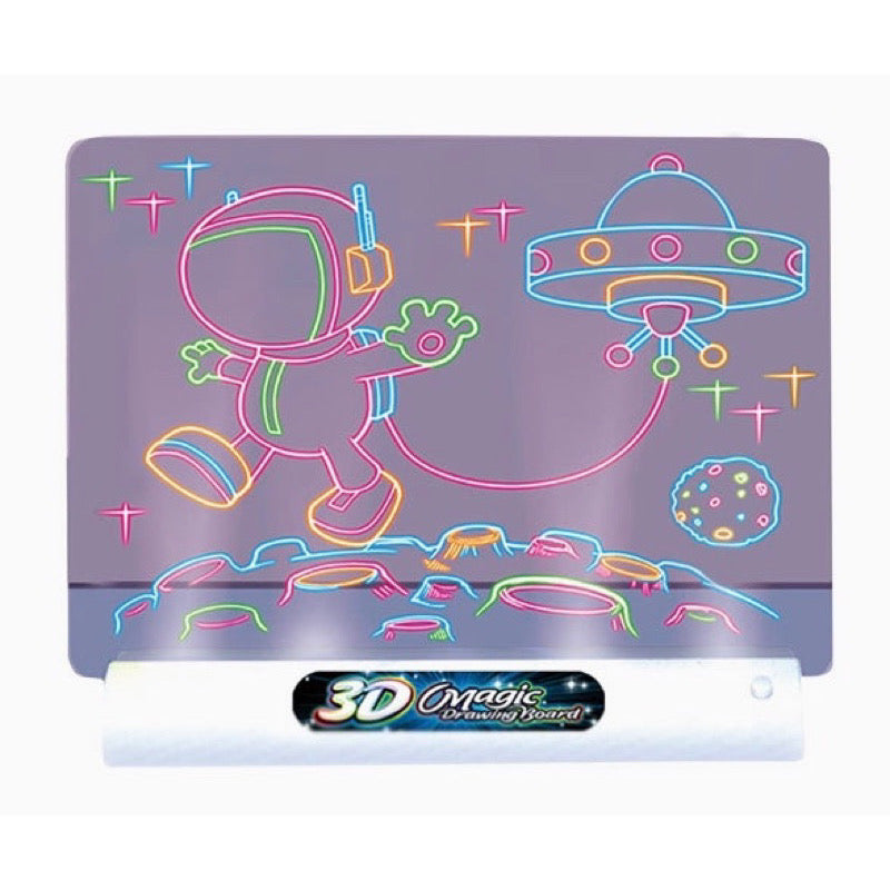 Little Fat Hugs 3D Magic Drawing Board
