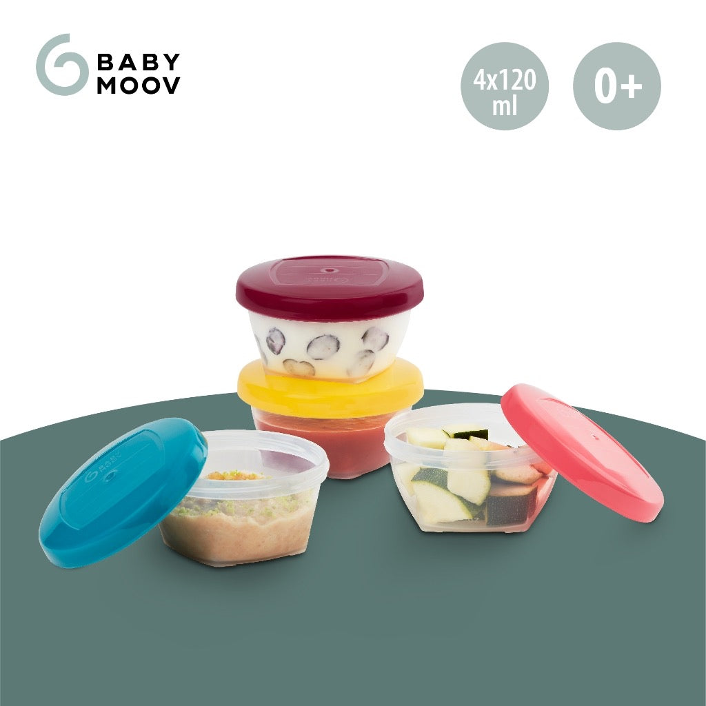 Babymoov Babybowls Airtight Food Storage Containers