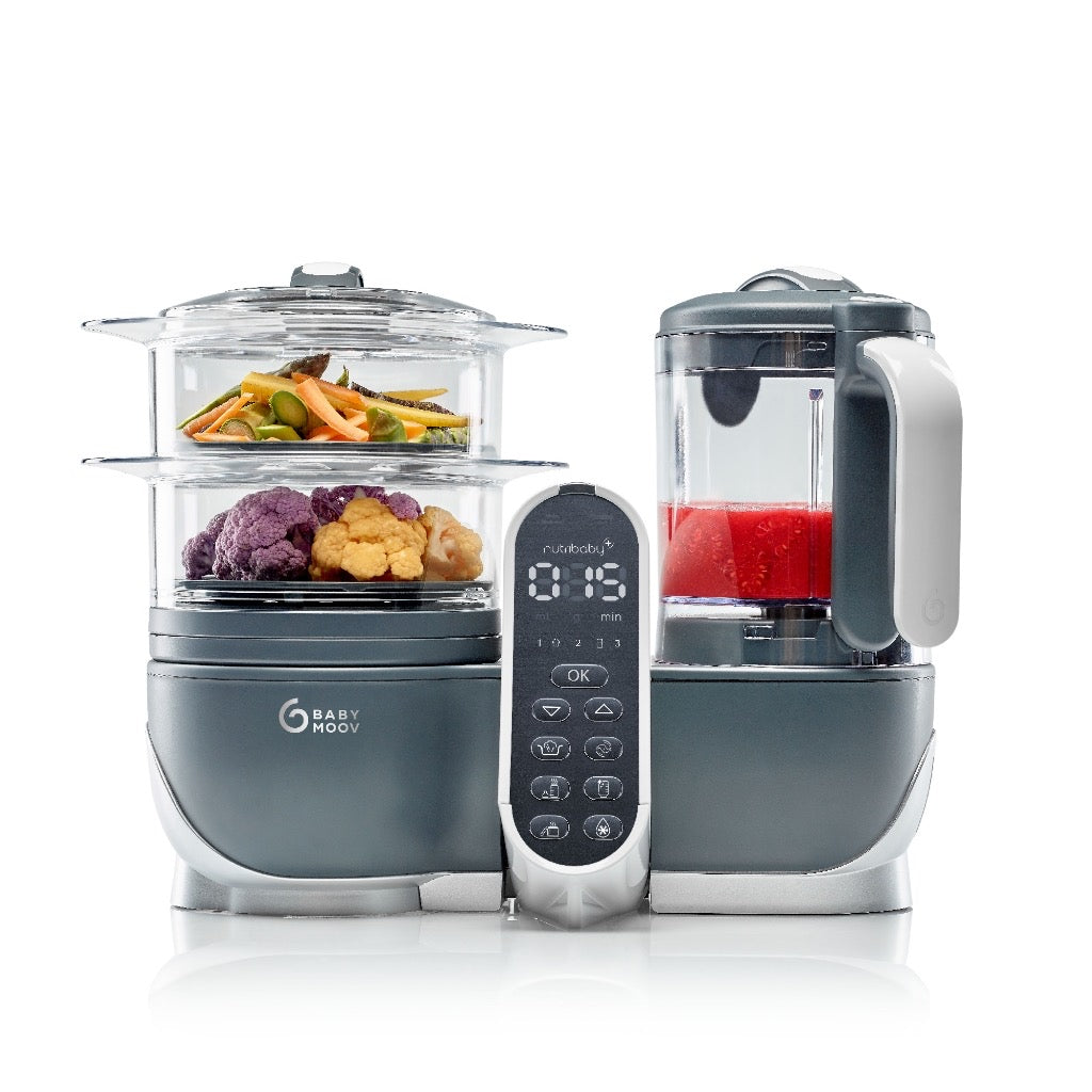 Babymoov Nutribaby+ 6-In-1 Multi-Purpose Baby and Adult Food Processor