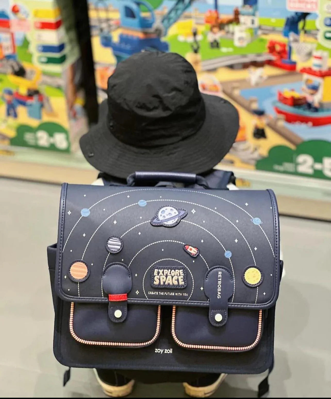 ZOYZOII B66 KIDS BACKPACK RETRO (SCHOOL BAG)
