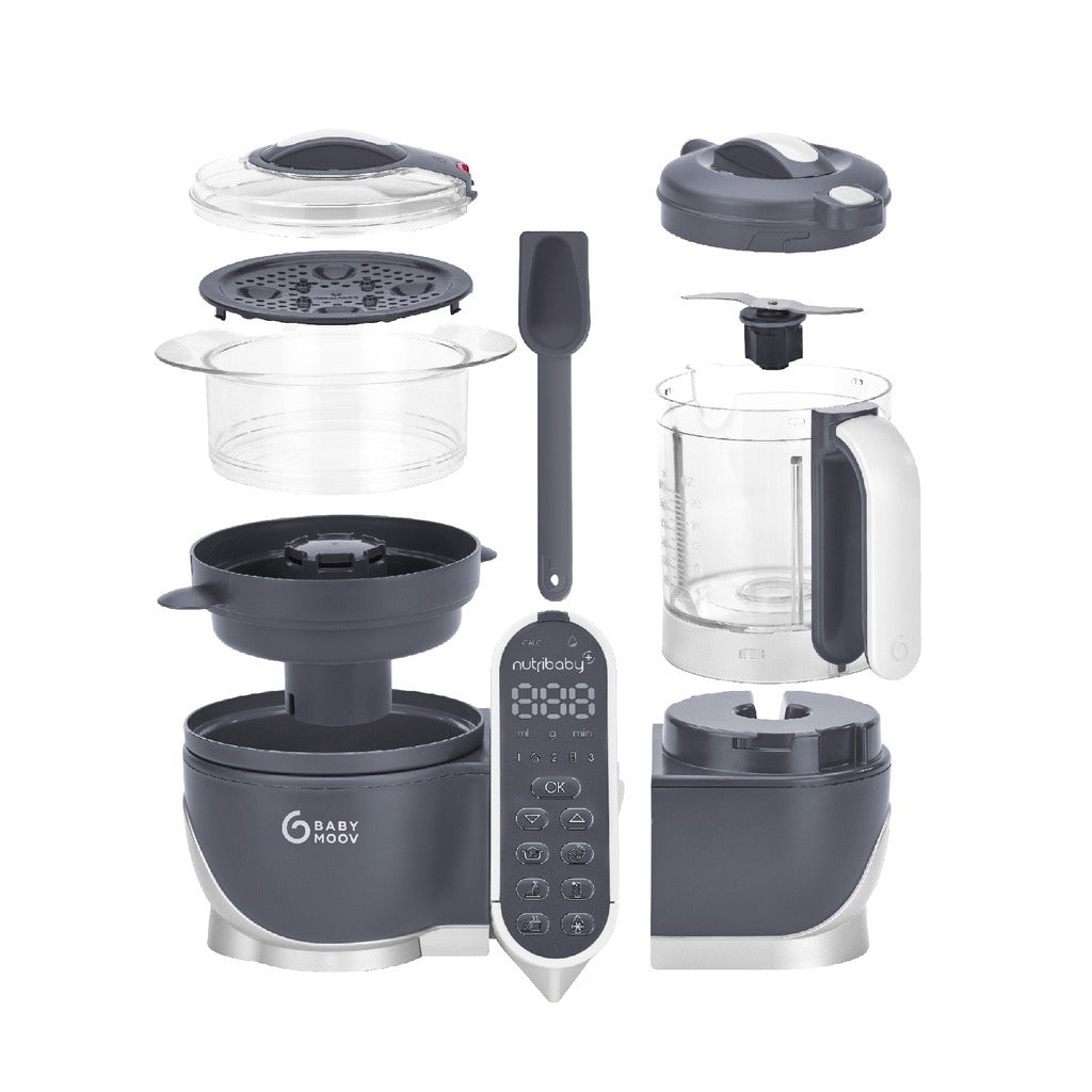 Babymoov Nutribaby+ 6-In-1 Multi-Purpose Baby and Adult Food Processor