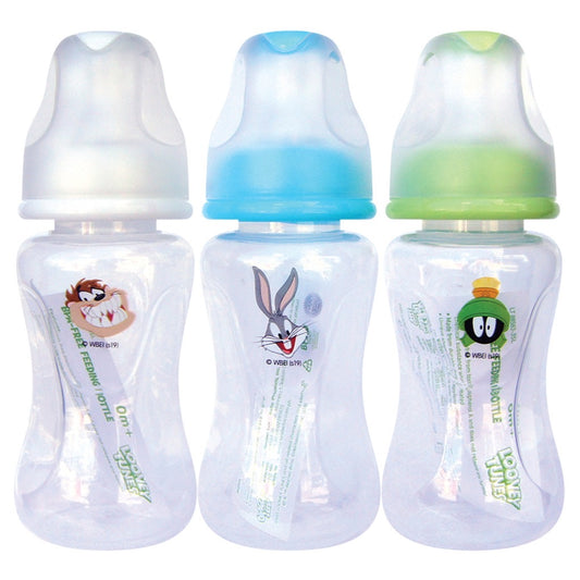 Tender Luv Looney Tunes 5oz Streamline Baby Feeding Bottle 3pcs/pack