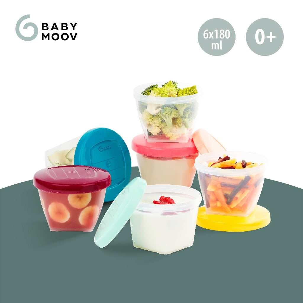 Babymoov Babybowls Airtight Food Storage Containers