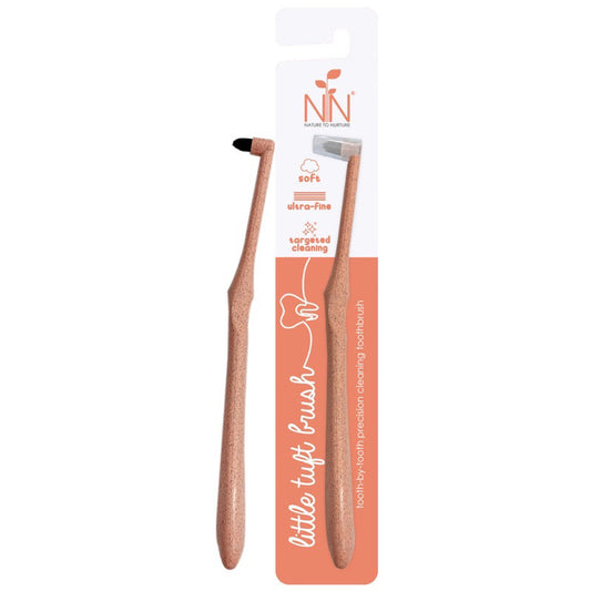 NATURE TO NURTURE ULTRA-FINE LITTLE TUFT BAMBOO TOOTHBRUSH