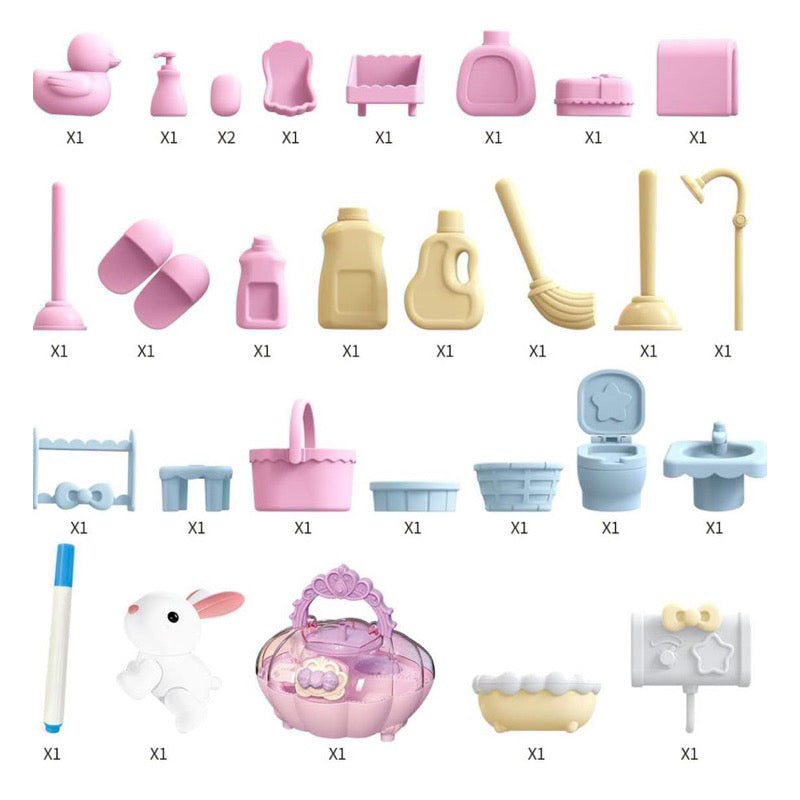 LITTLE FAT HUGS RABBIT SHELLHOUSE PLAYSET