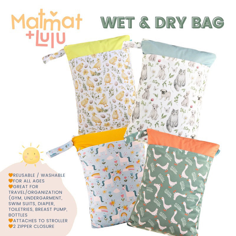 Matmat Lulu Wet and Dry storage Bag LARGE Washable