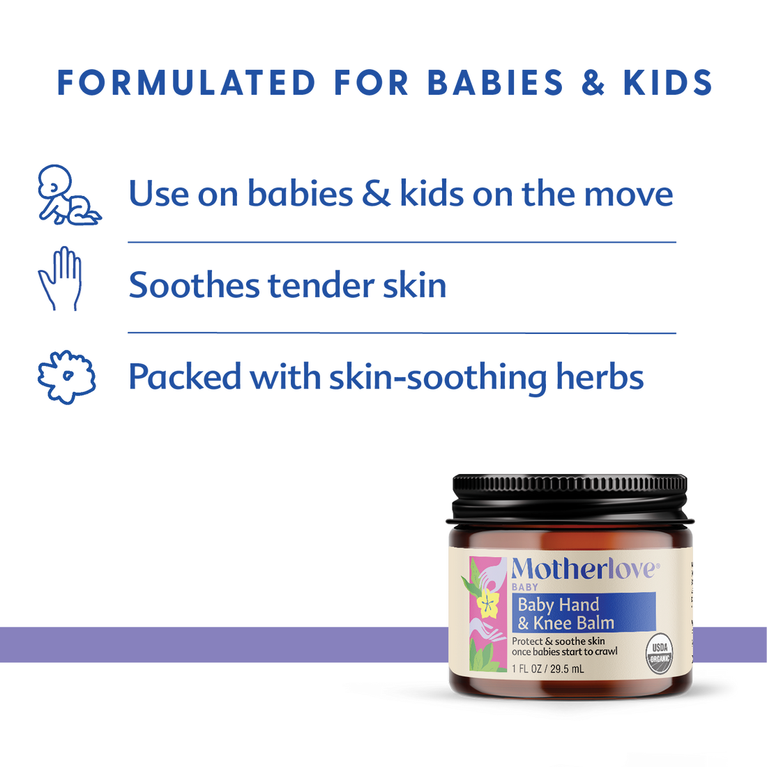 Motherlove Baby Hand and Knee Balm