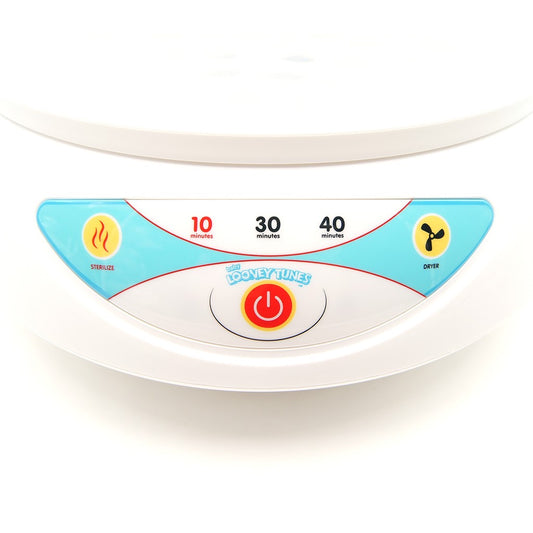Tender Luv Looney Tunes Baby Bottle Steam Sterilizer with Dryer Function Touch Panel
