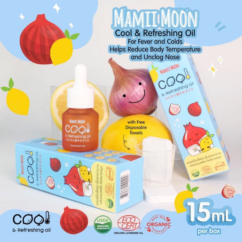 Mamii Moon Cool and Refreshing Oil for Fever