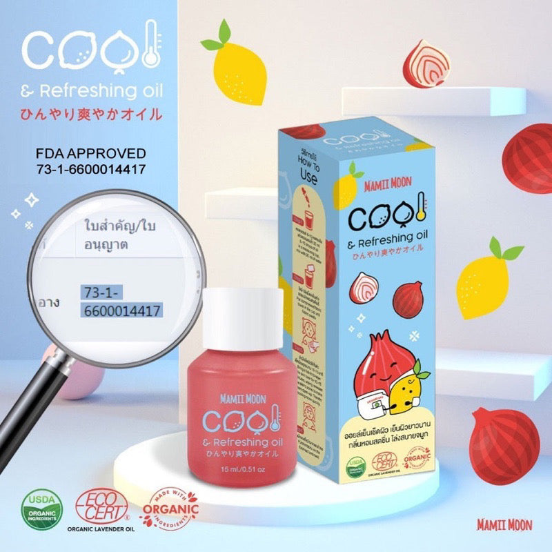 Mamii Moon Cool and Refreshing Oil for Fever