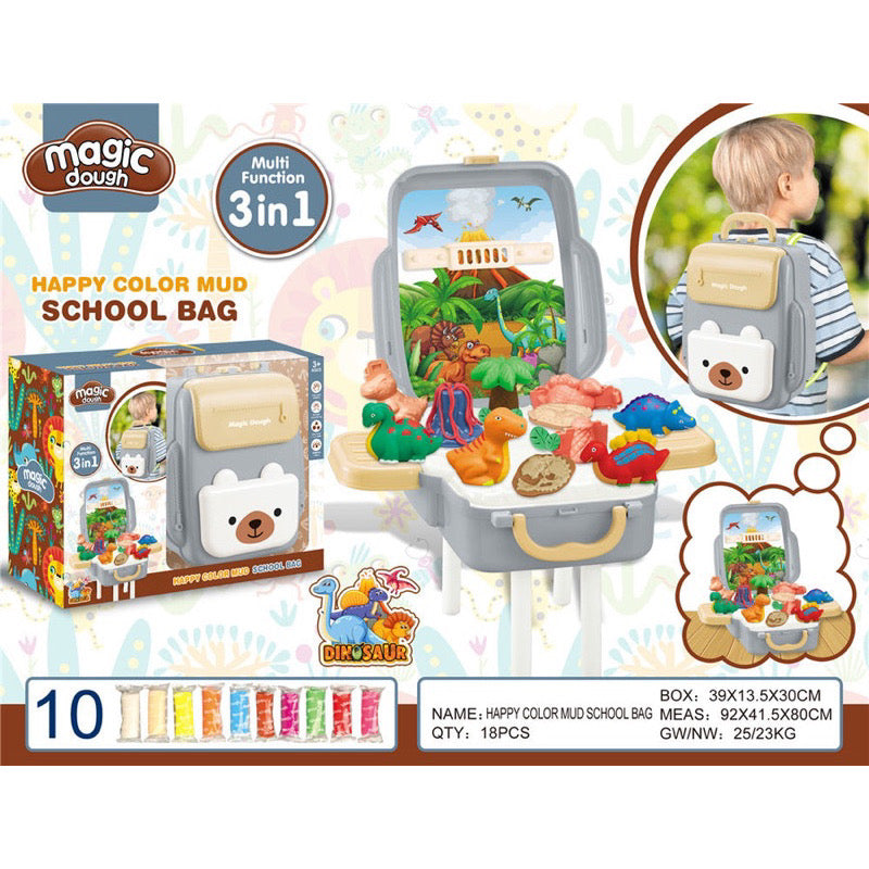 LITTLE FAT HUGS MAGIC DOUGH SCHOOL BAG