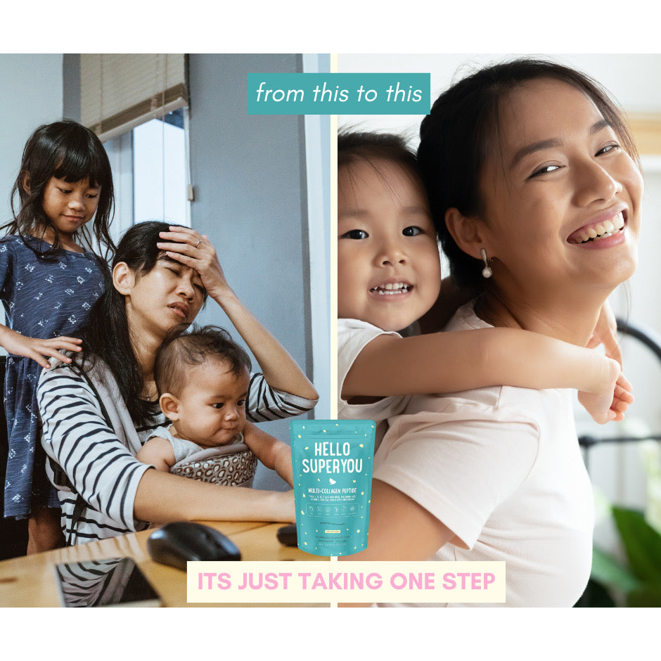 Hello, Superyou Collagen Peptide with Biotin, Vitamin C, Hyaluronic Acid, ACV for optimum health