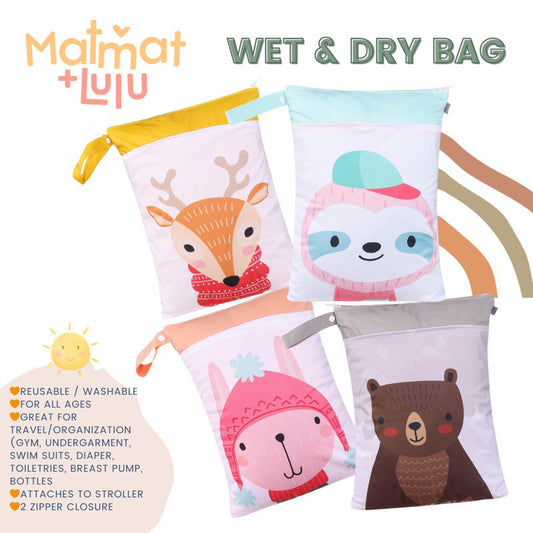 Matmat Lulu Wet and Dry storage Bag LARGE Washable