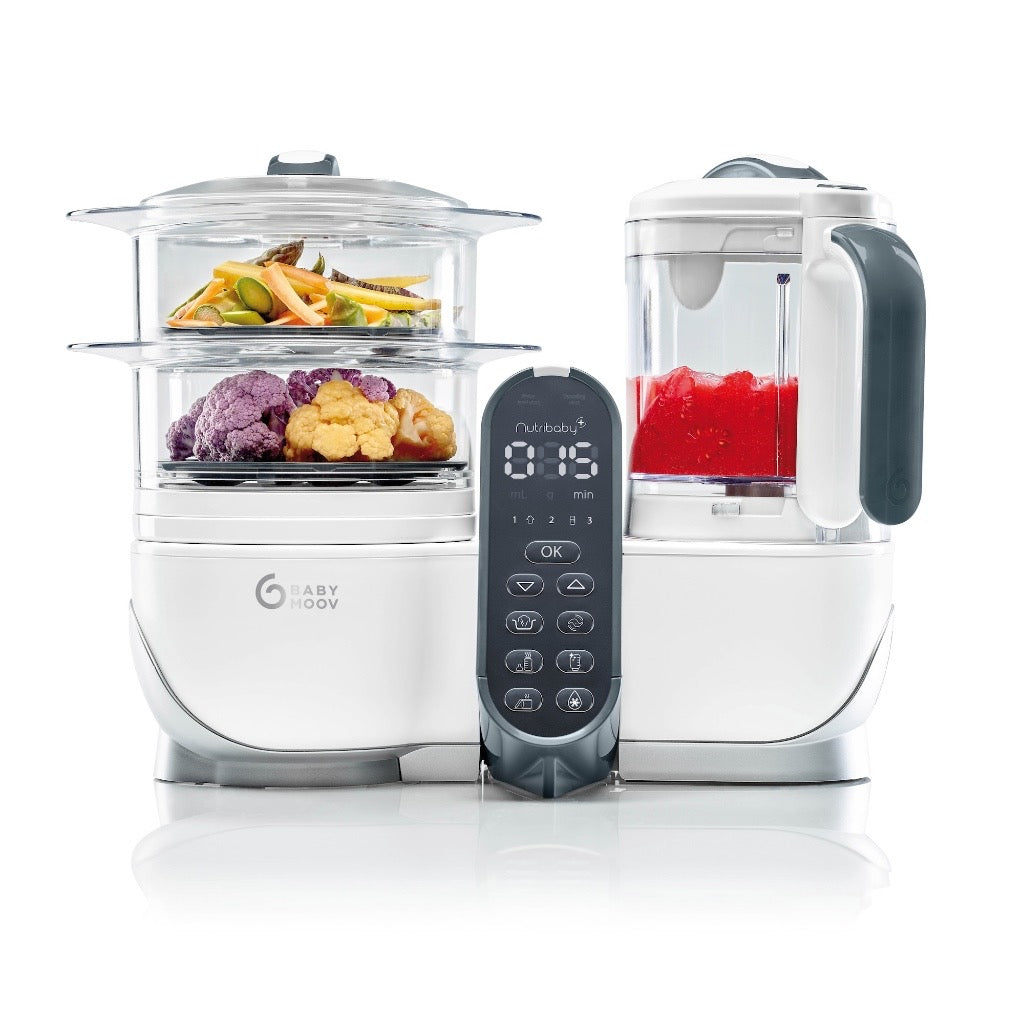 Babymoov Nutribaby+ 6-In-1 Multi-Purpose Baby and Adult Food Processor