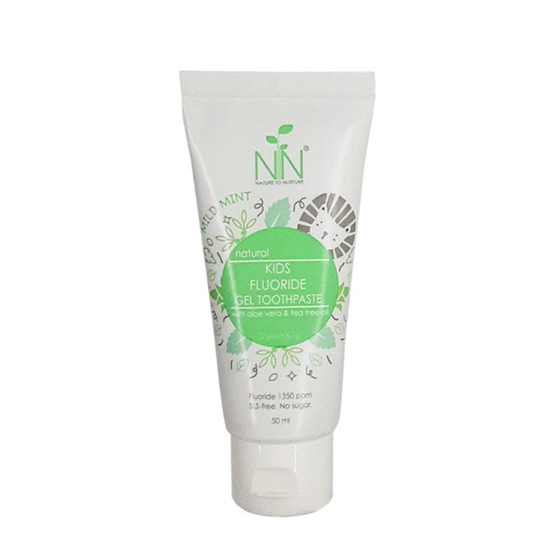 NATURE TO NURTURE KIDS FLUORIDE GEL TOOTHPASTE, 3 YEARS & UP