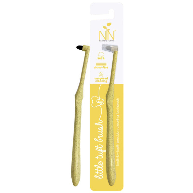 NATURE TO NURTURE ULTRA-FINE LITTLE TUFT BAMBOO TOOTHBRUSH