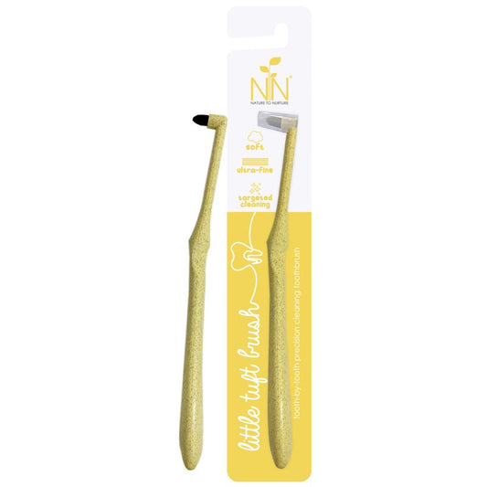 NATURE TO NURTURE ULTRA-FINE LITTLE TUFT BAMBOO TOOTHBRUSH