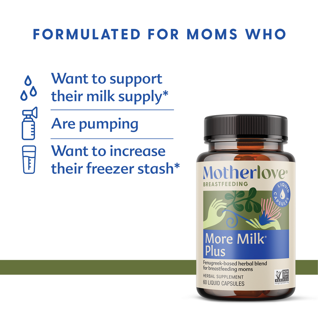 Motherlove More Milk Plus® Liquid Capsules