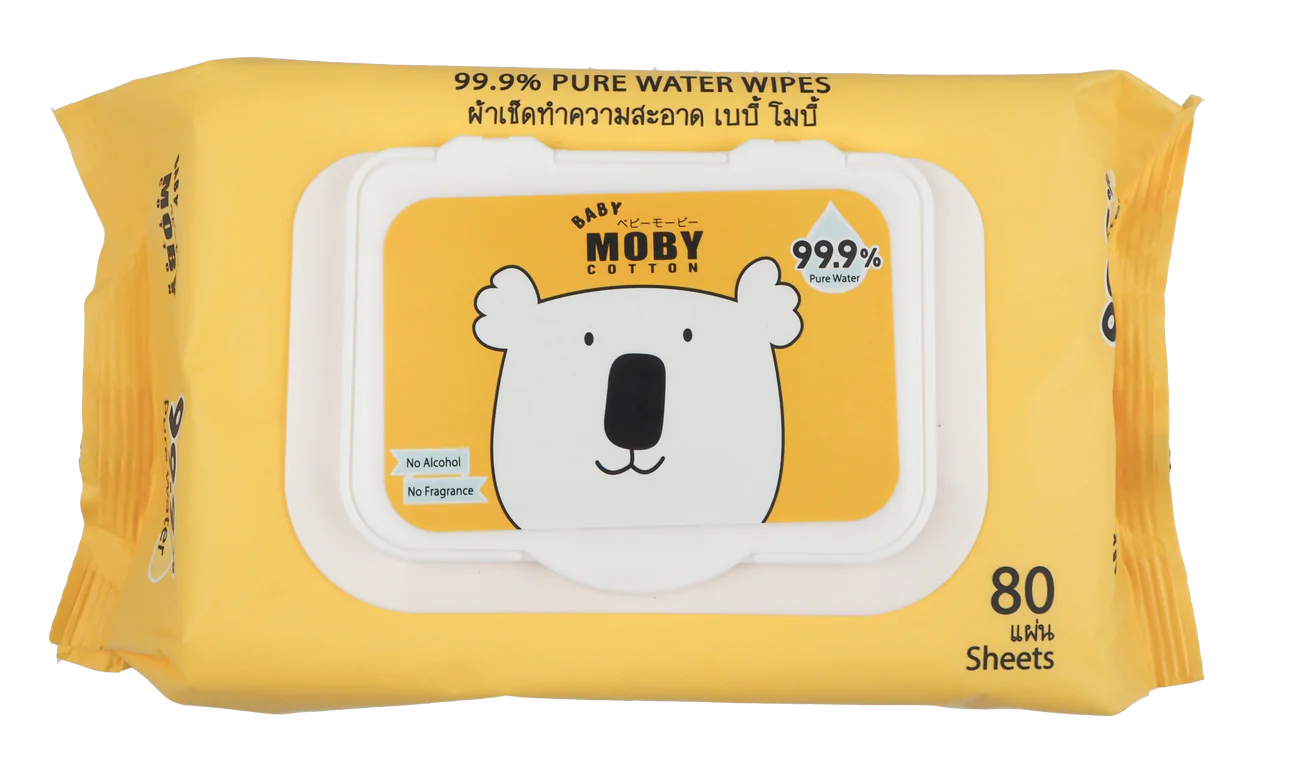 Baby Moby Pure Water Wipes