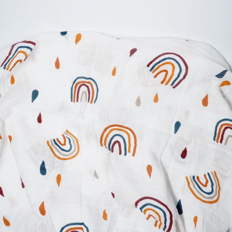 Matmat Lulu Swaddle Blanket, Nursing Cover, Burp cloth, Bath Towel, Cotton, bamboo cotton, lampin