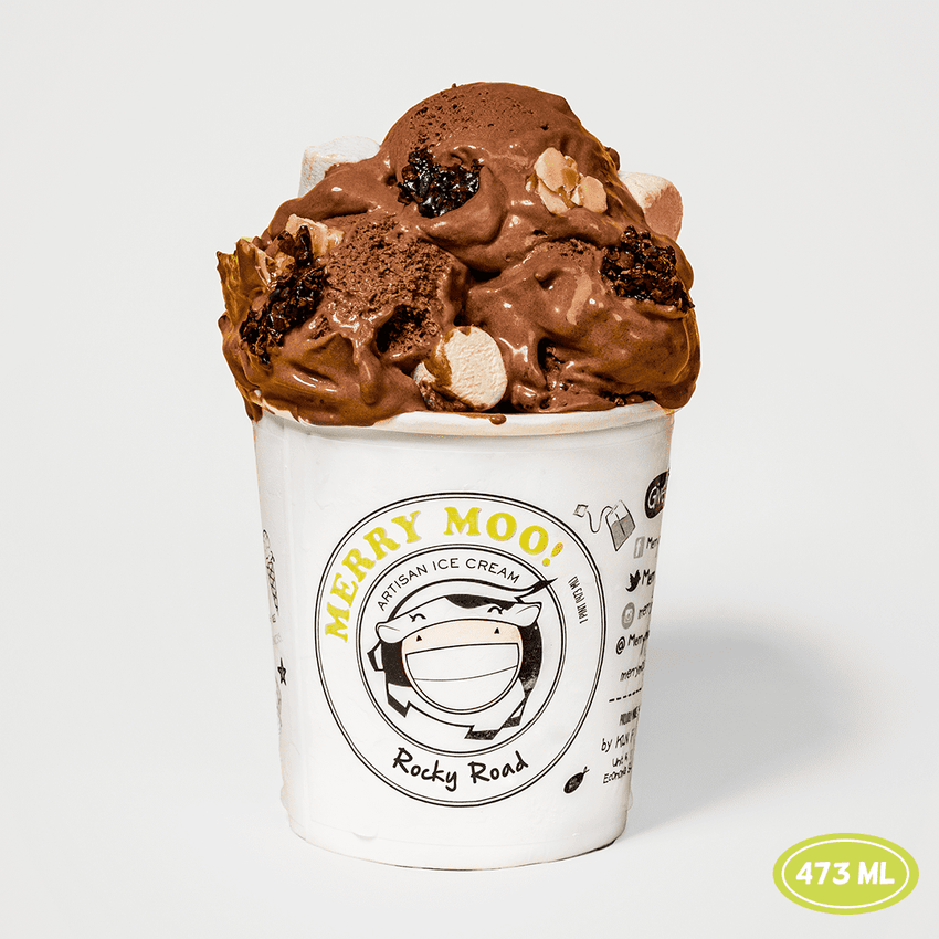 Merry Moo Rocky Road Ice Cream