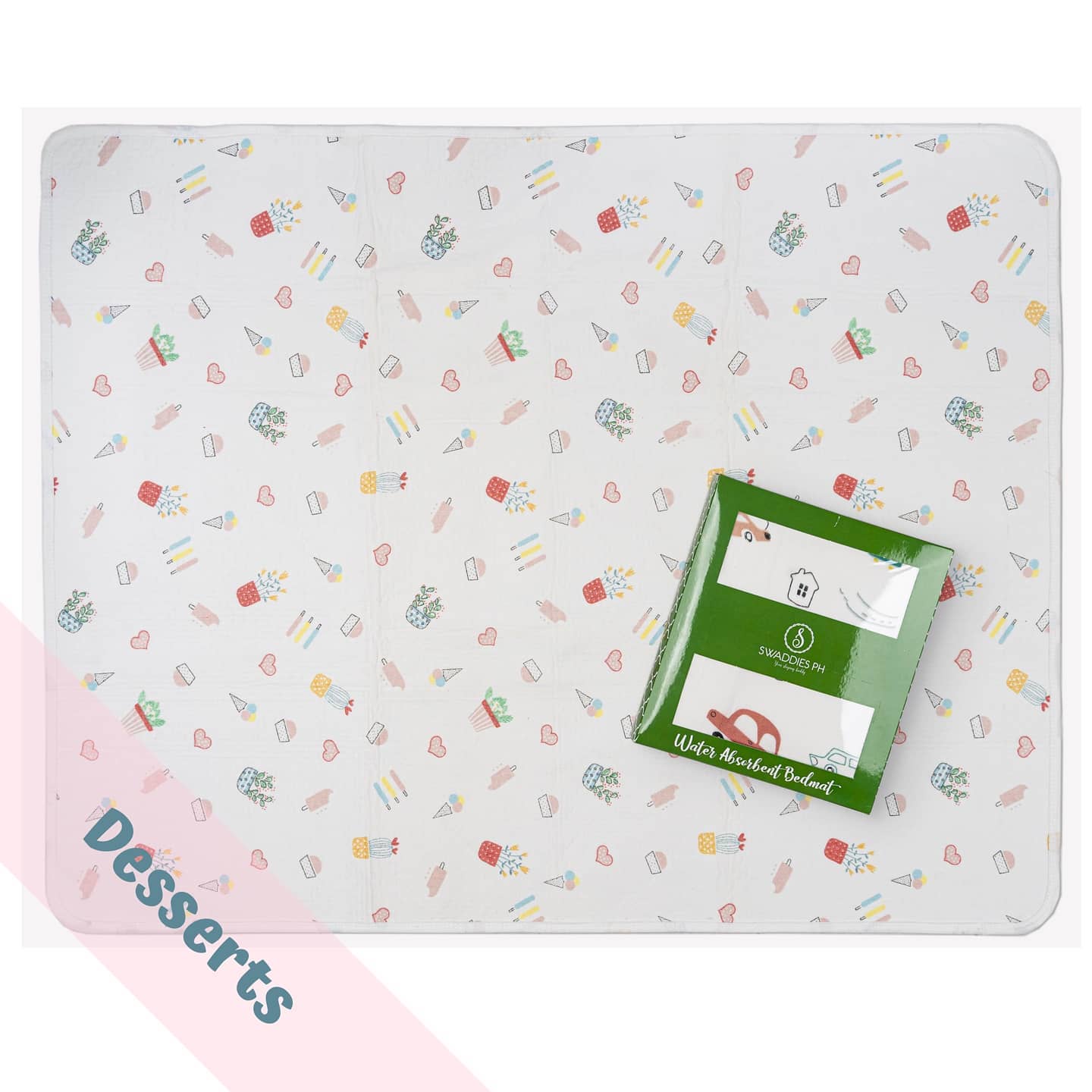 Swaddies Water Absorbent Bedmat Stitch Free