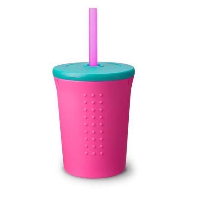 GoSili Silicone Straw Cup 12oz
