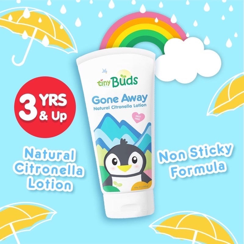 Tiny Buds Gone Away Natural Citronella Lotion