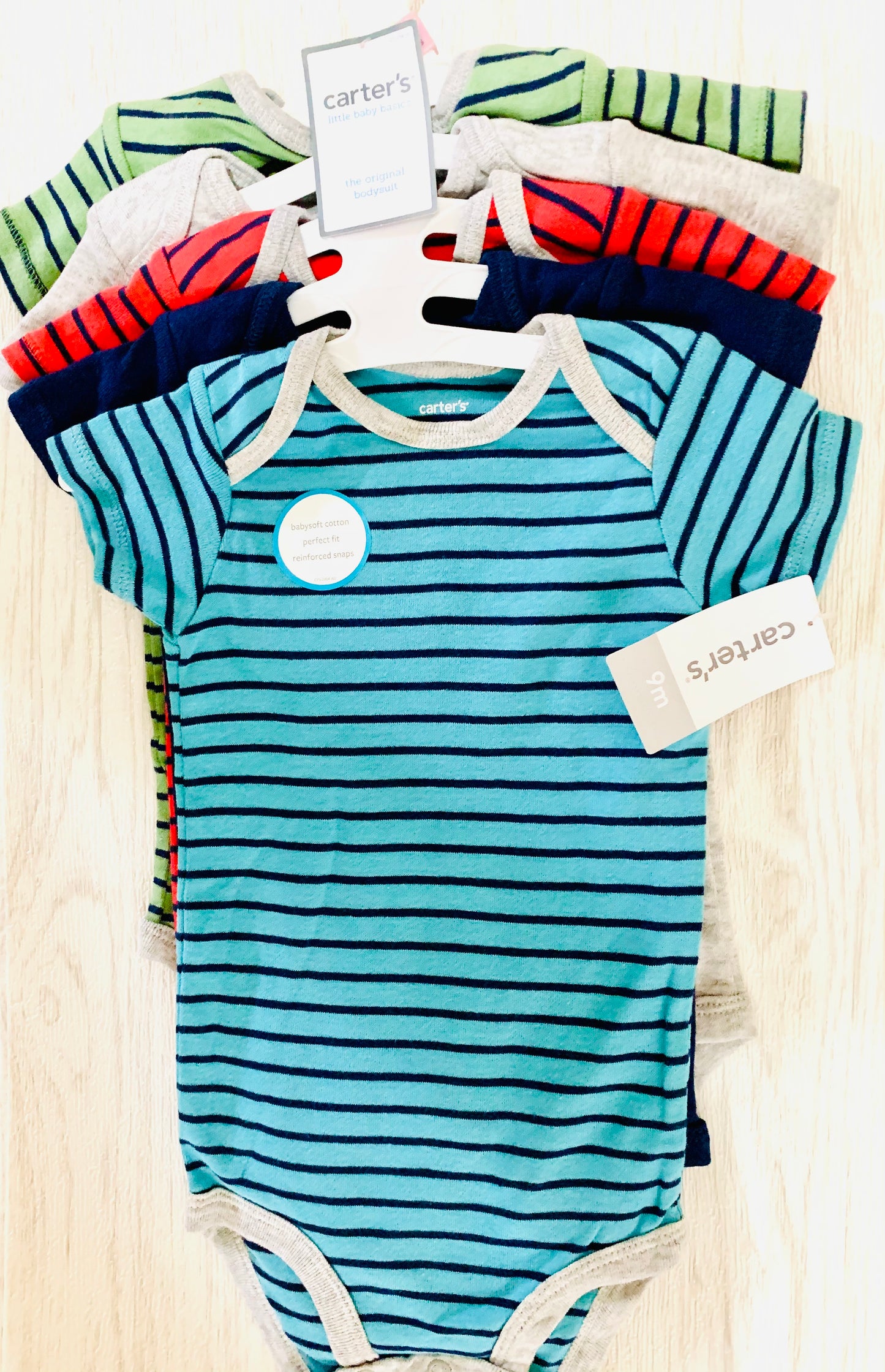 Carters Original 5 pieces Bodysuit 6-9 months
