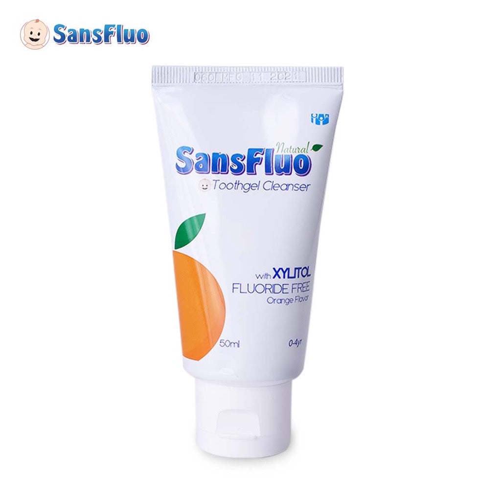 Sansfluo Natural Toothgel Cleanser 50ml