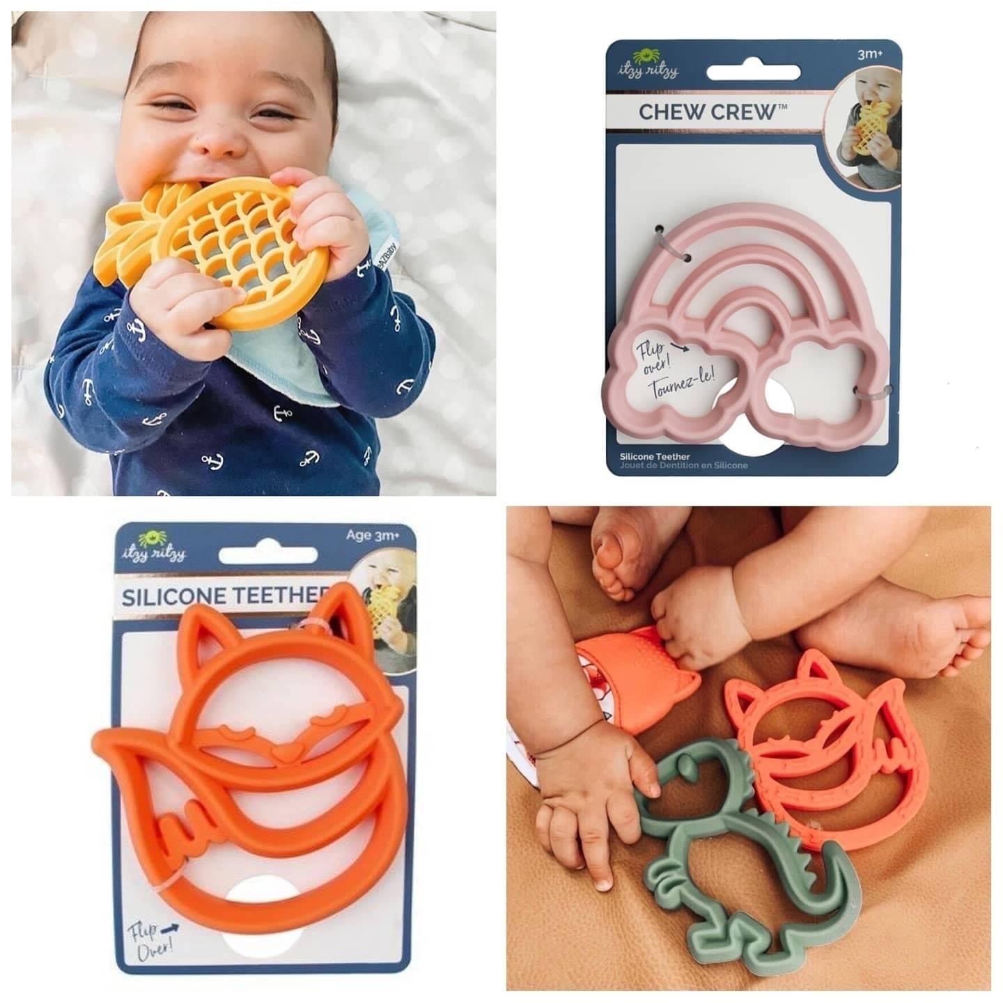 Itzy Ritzy Silicone Teether