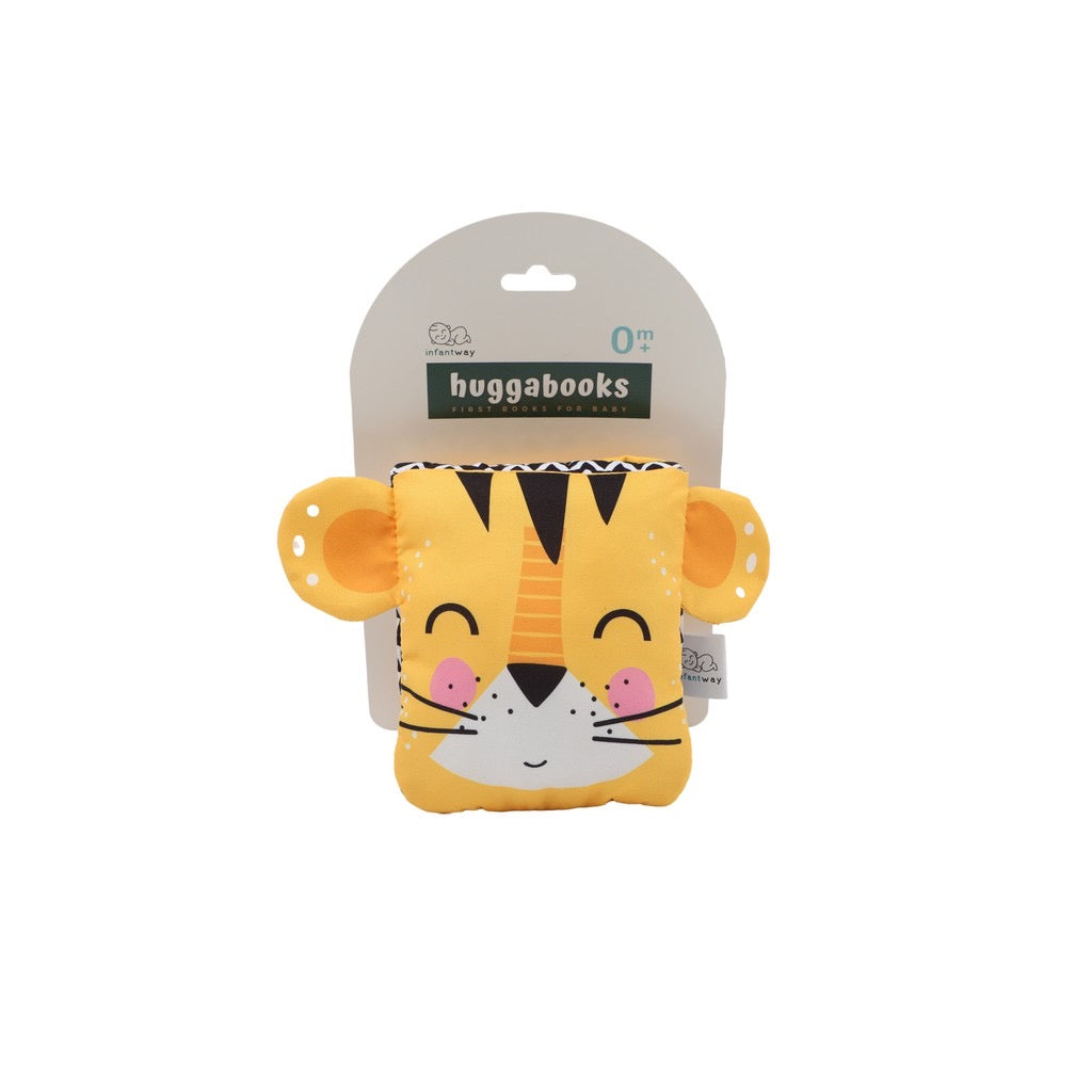 Infantway Huggabooks Tiger Puppet Cloth Book