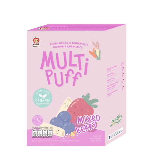 Apple Monkey Baked Multi Puff