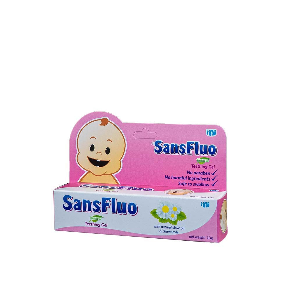 Sansfluo Natural Teething Gel 10g