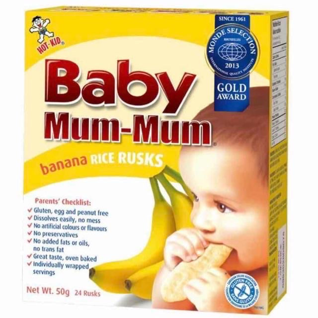 Baby Mum Mum Teething Rice Rusk