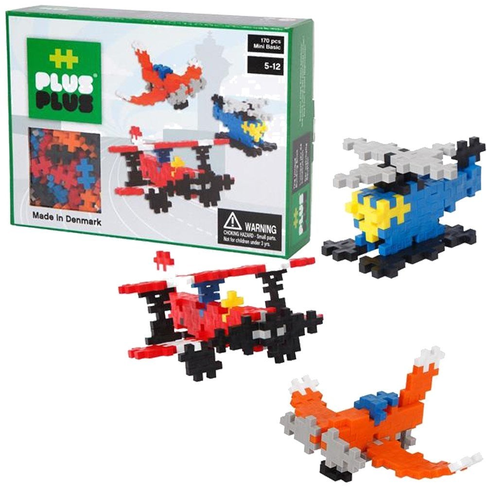Plus Plus 170 pieces Airplane Set Basic