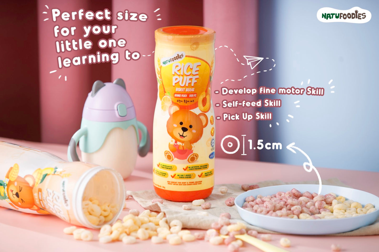 Natufoodies Rice Puff