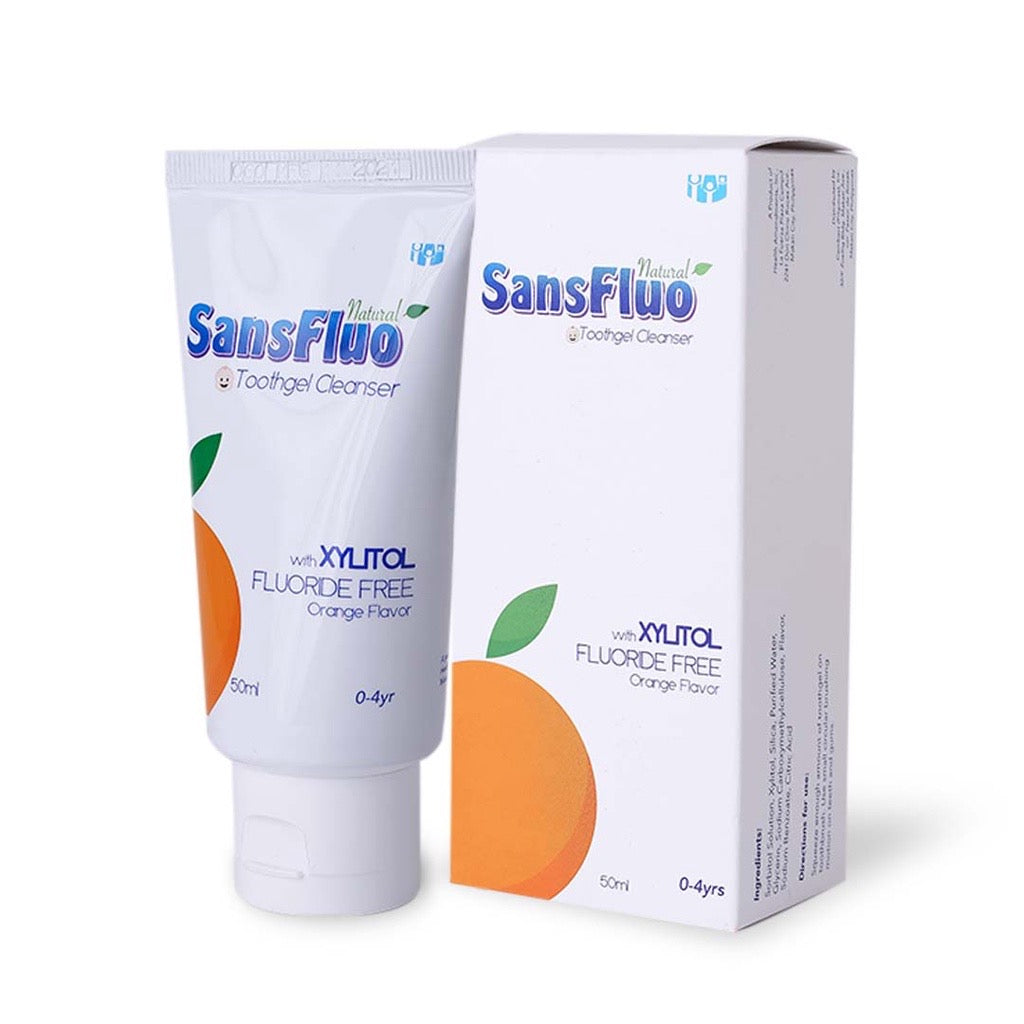 Sansfluo Natural Toothgel Cleanser 50ml
