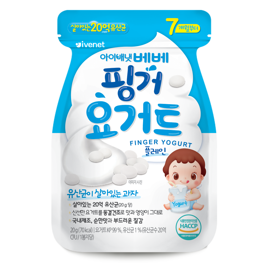 Ivenet Finger Yogurt Baby Snack