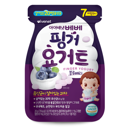 Ivenet Finger Yogurt Baby Snack