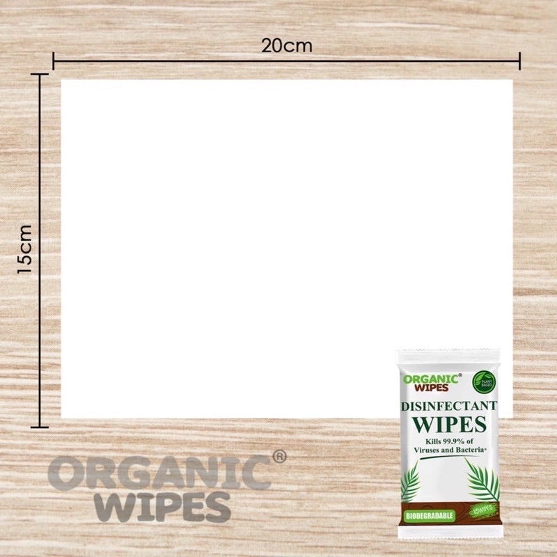Organic Disinfectant Wipes