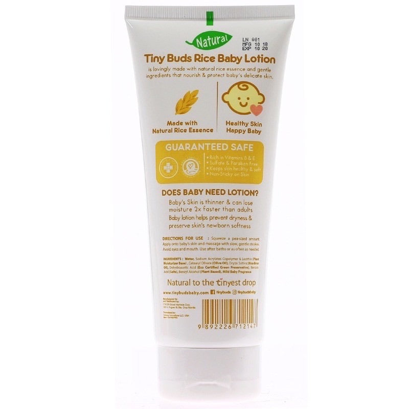 Tiny Buds Rice Baby Lotion