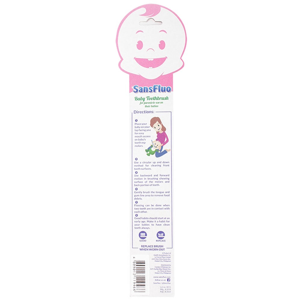 Sansfluo Baby Toothbrush