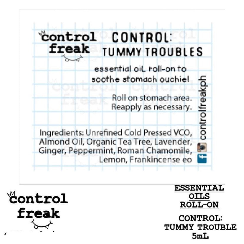 Control Freak Essential Oils Control Tummy Trouble/Aches & Pains 5ml