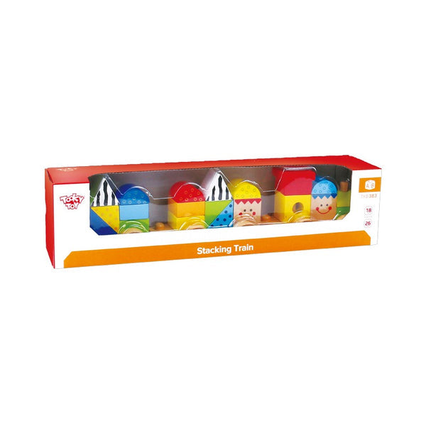 Tooky Toy Stacking Train